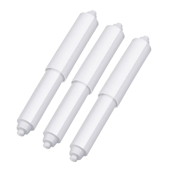 3 stk. Toiletpapirholder Rulle Udskiftning Plastfjeder L