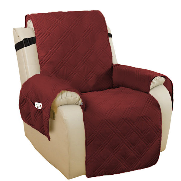 Recliner fåtöljöverdrag Vattentät med Anti-Slip Möbelskydd