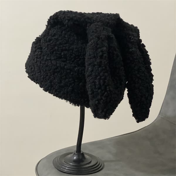 Efterår og vinter cashmere pullover hat strikket uld hat stor