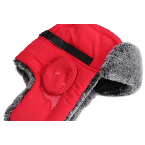 Chunky Warm Trapper Hat for Men Dame Vinter Russiske hatter tykke P