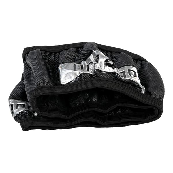 Silver PU Läder Bilrattsskydd Anti-Slip Protector 3