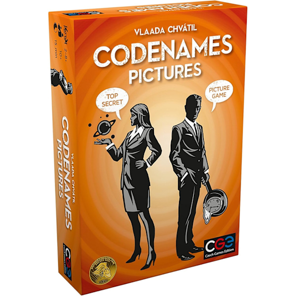 Codenames Party Lautapeli (keltainen)