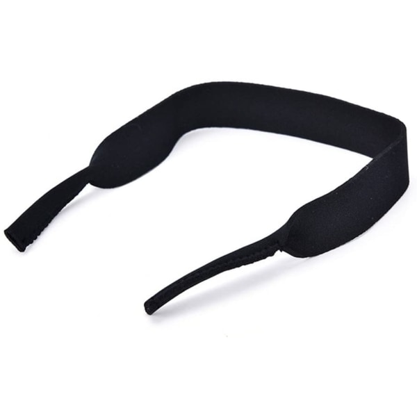 Neoprene Extensible Sport Eyeglass Cord Black