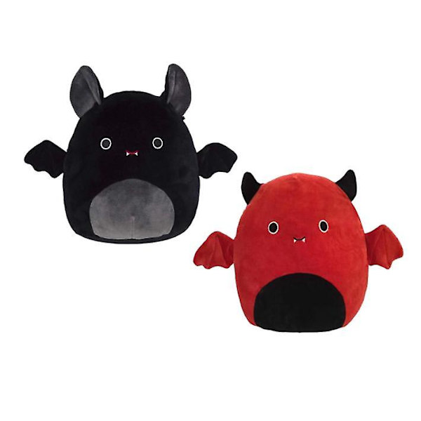 Halloween plysj leketøy flaggermus plysj leketøy søt myk plysjdukke rød