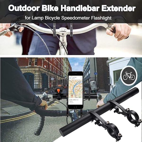 Kolfiberrör Cykelstyre Förlängning 25cm Cykelstyre Förlängning