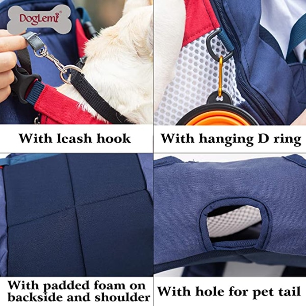 Dog Carrier Backpack - Carrier Backpack for Small, Medium og La