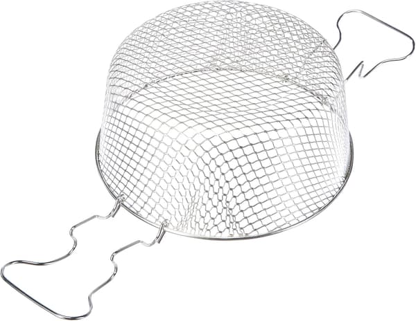 Kori hopeoidulla metallikahvalla 18 cm