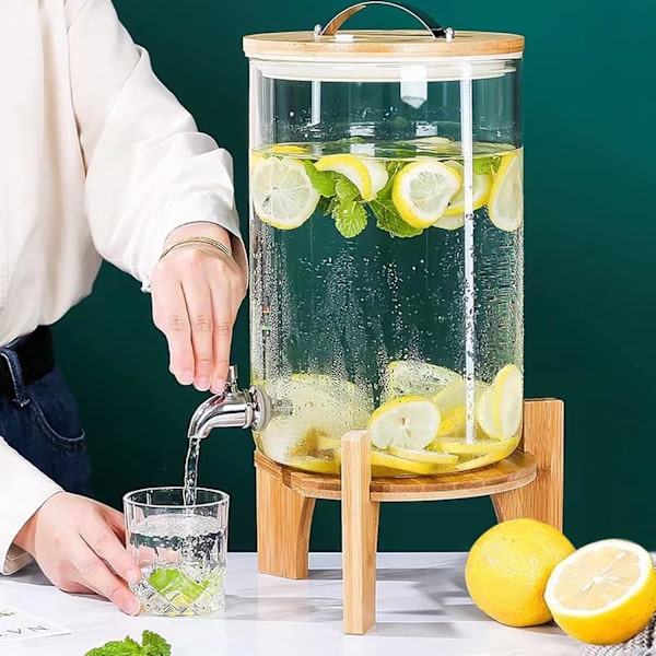 1 stk. udskiftningshane til drikkevaredispenser, rustfrit stål