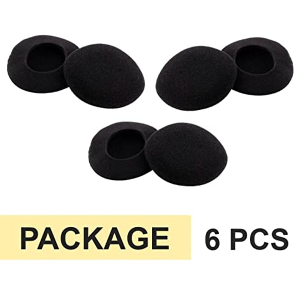 3Paria elektronisia 60 mm A3 paria 60 mm kuulokekoteloita Kertakäyttöiset
