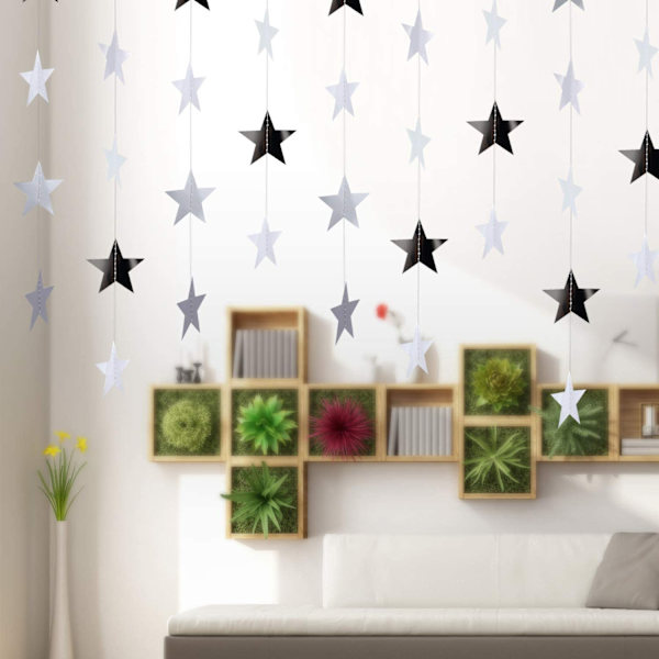 10 kirkasta tähteä ripustaa värikkäitä lippuja kihlaus- ja hääjuhliin,