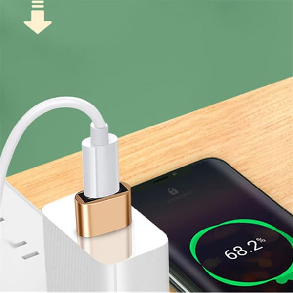 Typ C-hona till USB-hane-adapter, snabbladdning och dataöverföring