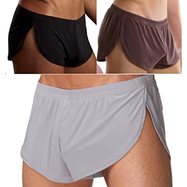 3 PCS XL Herre Boxer Underbukser, Sexy Boxer Shorts Briefs Tru