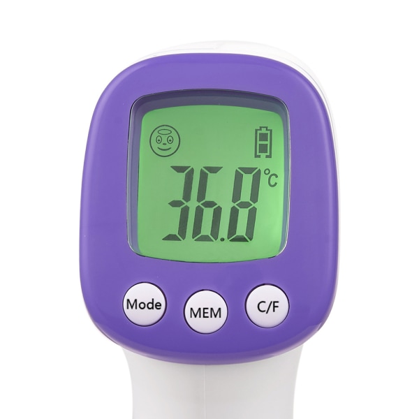 Voksen pannetermometer Infrarødt termometer med febervarsel