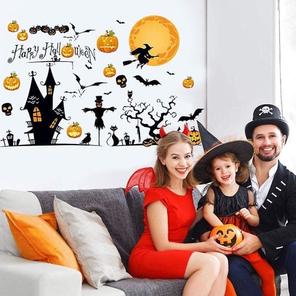 Halloween Wall Stickers, Halloween Stickers, Pvc Wall Stickers Fo