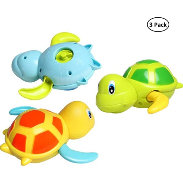 Babybadelegetøj Oprulningsbaljelegetøj Svømmeskildpadde Badekarlegetøj til