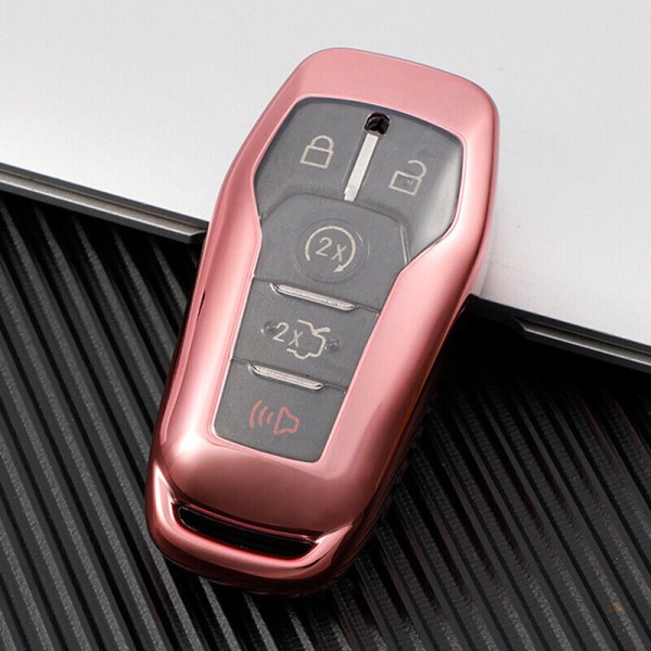 TPU Remote Flip Key Fob Cover Case for Ford Mustang Explorer