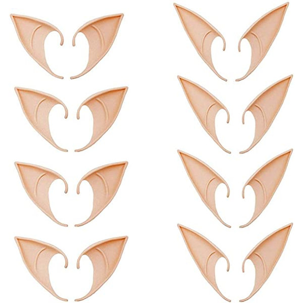 8 Latex Fe-Øre til Cosplay H