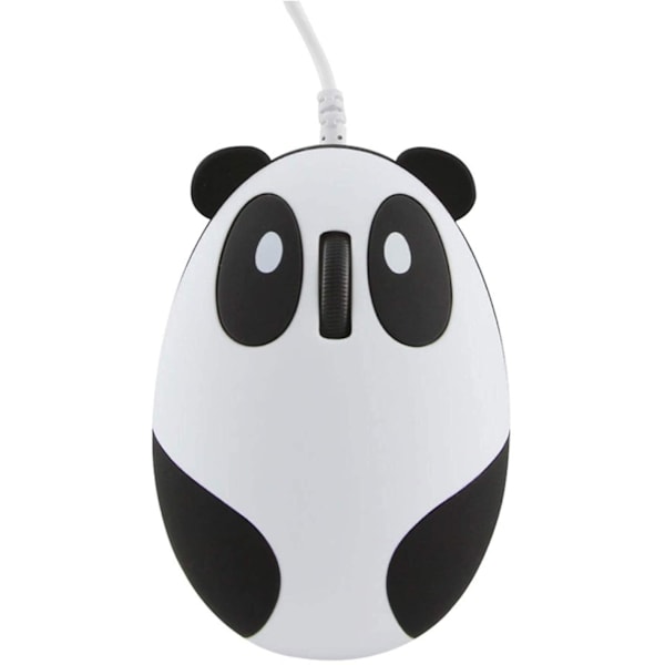 Panda-formet kablet mus Super sød dyreserie tegneserie Mi