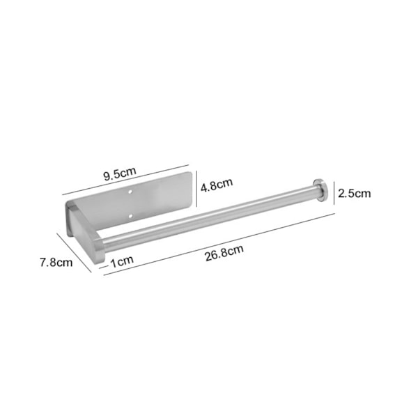 Sopalin Holder, Rustfrit Sopalin Dispenser Holder Uden Boring D