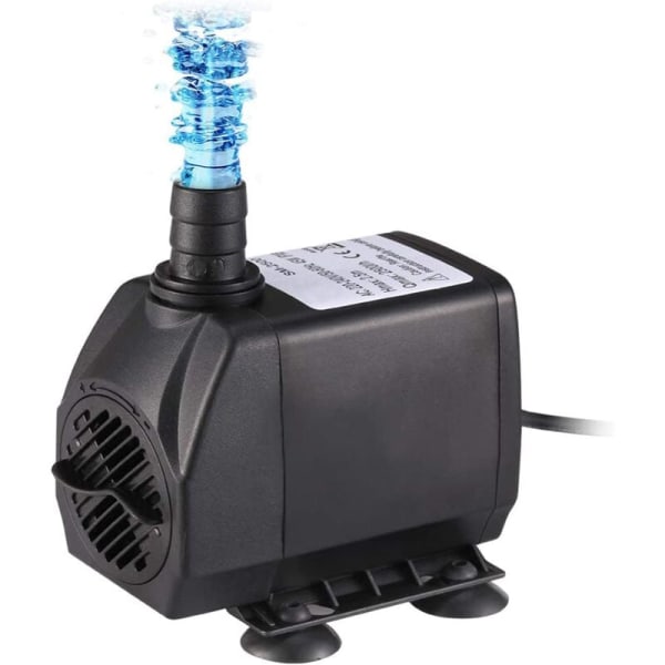 Submersible Pump, Aquarium Pump 1500L/H Multifunction Aquarium Fi