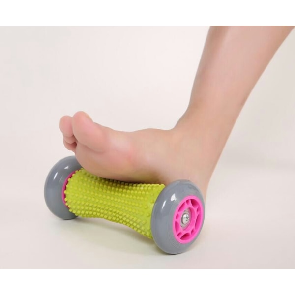 1 Grå fodmassagerulle Enkel praktisk håndmuskelrulle