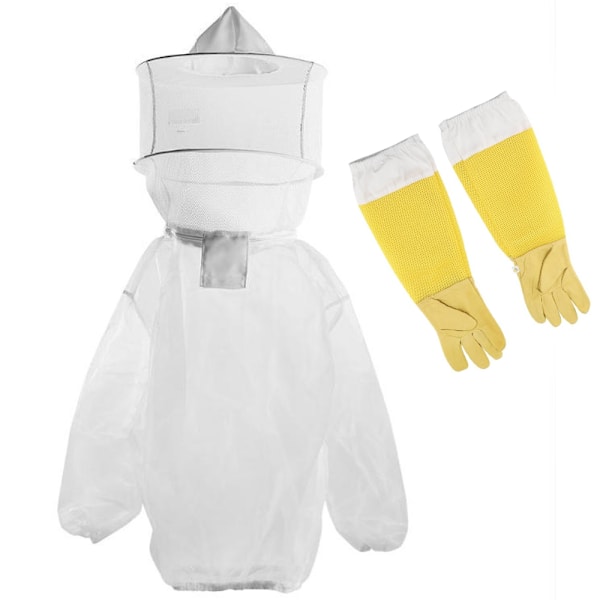 Bi-dräkt skyddsutrustning unisex anti-getingdräkt andningsbar