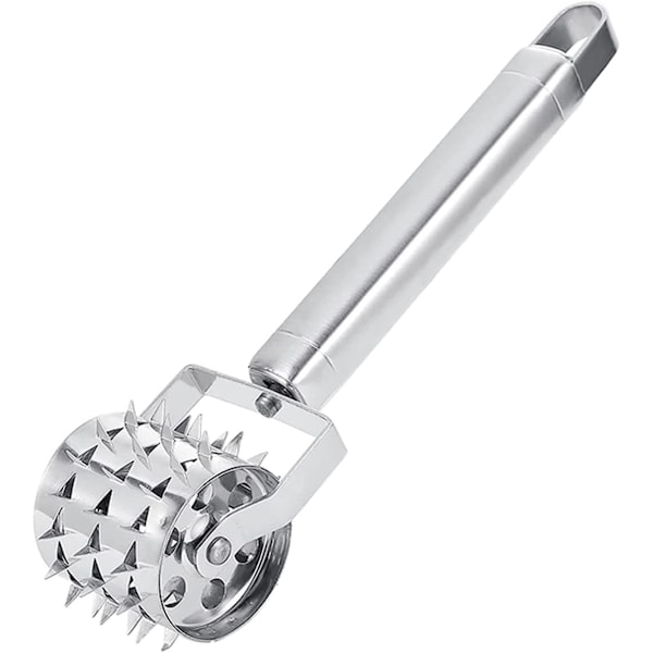 Sølv - 19cm Kødhammer, Sølv Rustfrit Stål Kødhammer