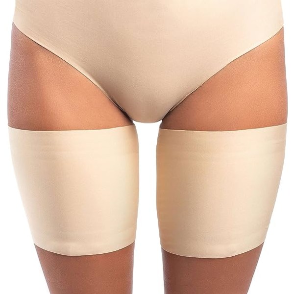 (L)Unisex Anti-Chafing Elastic Thigh Bands Stretchy to Prevent Th