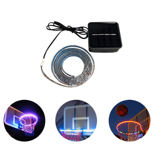 LED korg ram ljus basket ram ljus med solar col