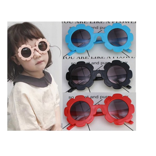 Three piece set of different colors Kids Boy Girl Polarized Sung