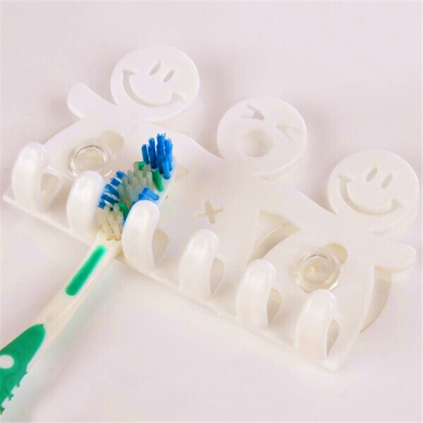 5 One Size søt tannbørsteholder med sugekopp for veggmontering 7f15 | Fyndiq