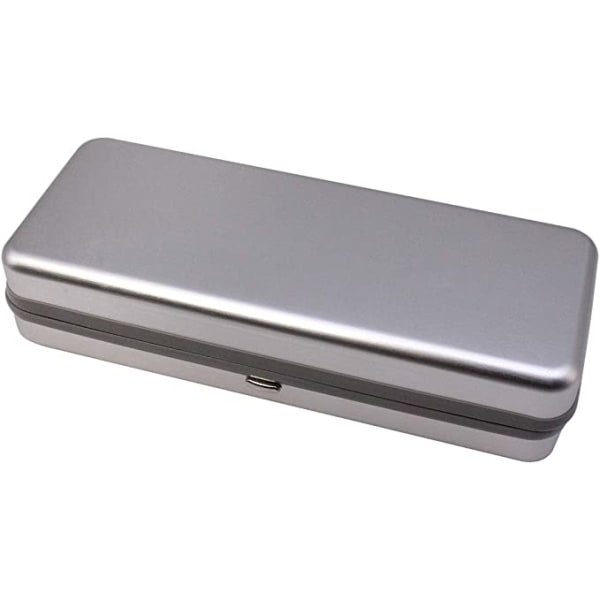 Moderiktigt case i aluminium, Silver., Large
