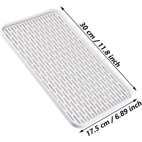 Diskställ, 30*17,5 cm, diskställmatta, droppbricka, T