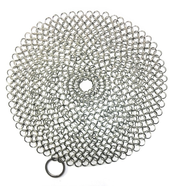 Stainless Steel Cleaner, Chainmail Scrubber For Pan Pre-seas