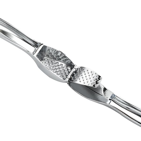 Valkosipulipuristin Paksuuntunut Peili Sinkkiseos Valkosipulin Murskain, 15.6cm