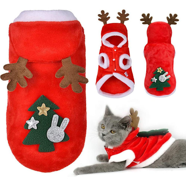 Julekostume til kæledyrshunde, hundetøj til små og mellemstore hunde