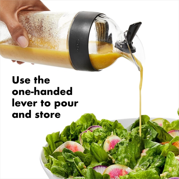Good Grips Salatdressing Shaker - Sort - 240 ml