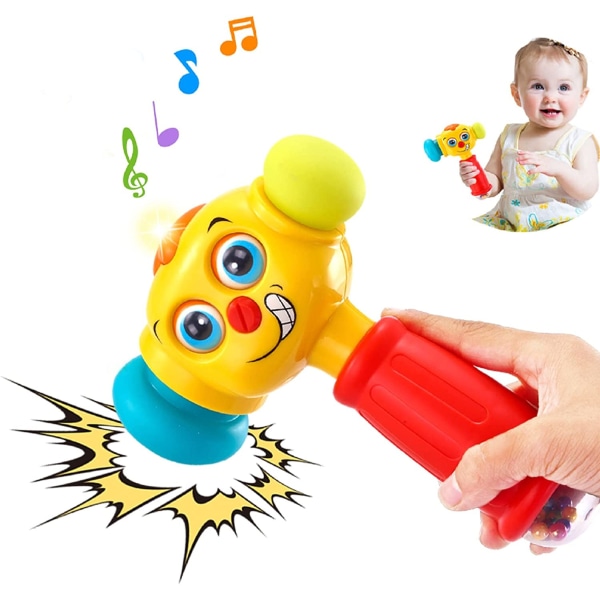 Baby lelut vasaralelu kevyellä musiikilla 12-18 kuukauden baby hauskaa