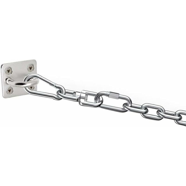 4 stk. øjeplade 6mm marine rustfrit stål 304 holdbar øjeplade