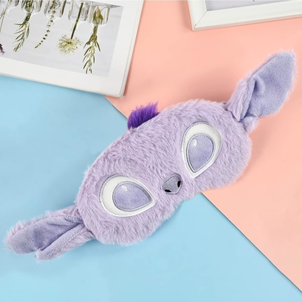 Sleep Mask (violetti), lasten uni maski, lasten yönaamio