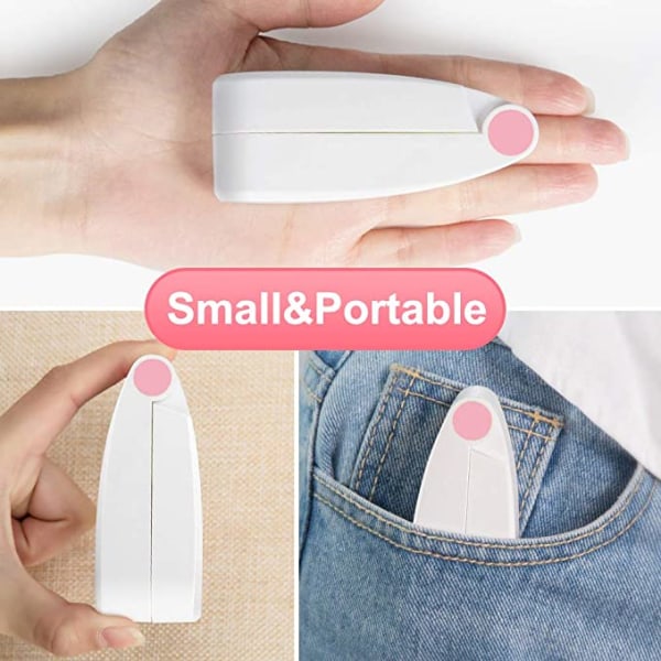 Mini Pink Color taitettava taskutuuletin pöytätuuletin, USB ladattava