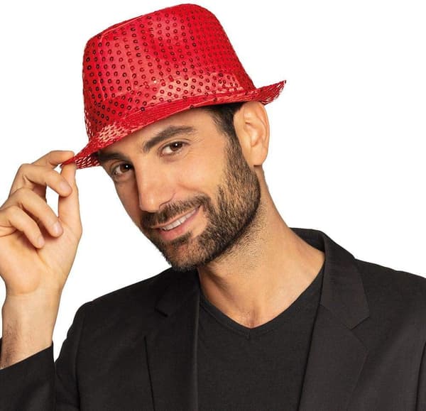 Kimalteleva hattu, unisex, disco-asu, disco-asuste, karnevaali, fa