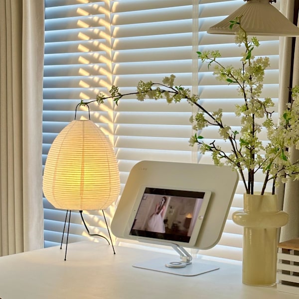 Dimbar Papperslampa - Papperslykta för Sängbord eller Skrivbord