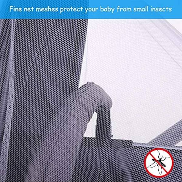 Universal insektsnett, myggnett for barnevogn, sportsvogn, buggy, C