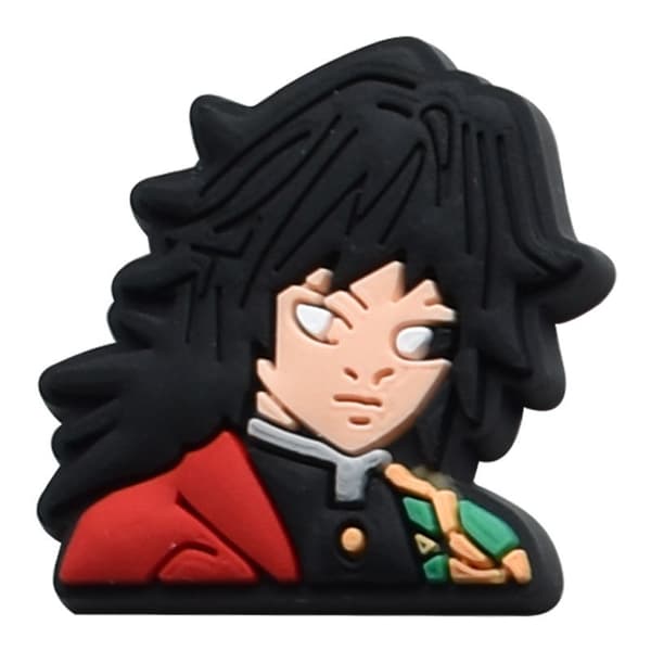30 stk. Cartoon bløde gummiclogs Blomster PVC bløde gummisko spænder
