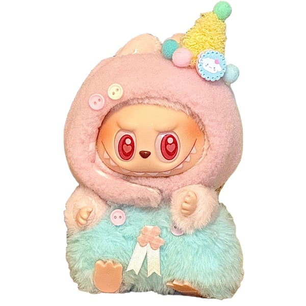 Labboo dockkläder, 17 cm blind box dockersättningsset (Overalls)