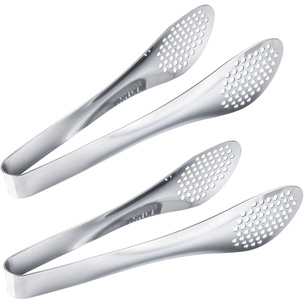 2 stk. rustfrit stål madklemme \"Buffet Flip Flops Silver\"