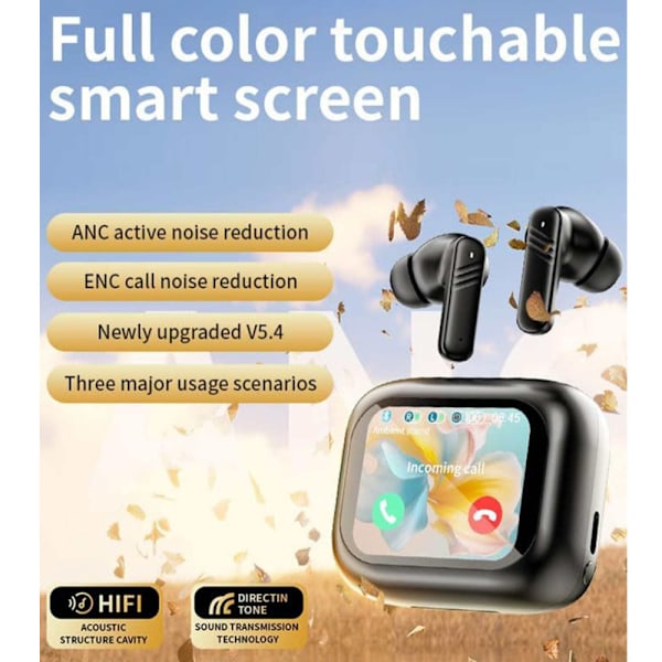 Bluetooth-hörlurar LX-10 TWS Trådlösa hörlurar In-Ear Hörlurar Touch Control Mikrofon Brusreducerande hörlurar