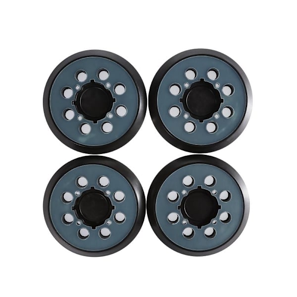 4 stk. 5 tommer 125 mm 8 huller krog og løkke udskiftning slibepude