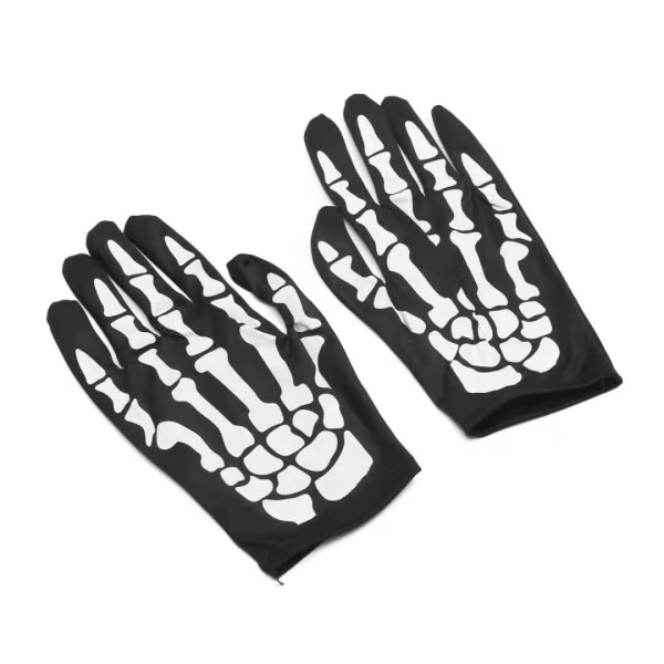 3 stk Halloween Masker Horror Skull Hage Maske Skeleton Ghost Glove
